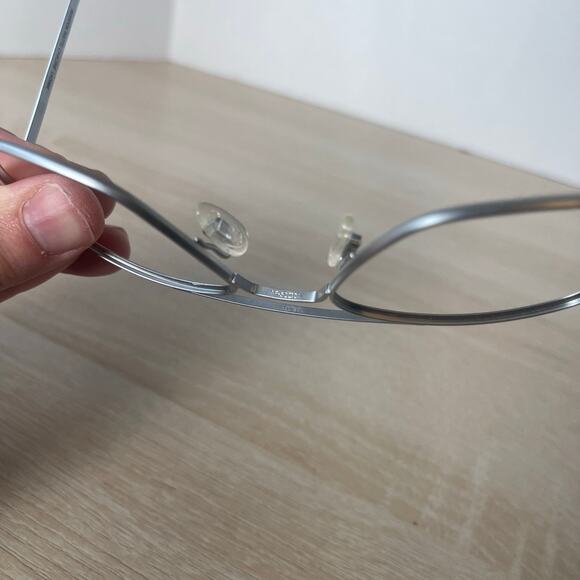 Randolph Engineering Sunglasses Aviator Matte Chrome FRAME AF-52-20 140 Amazing! - Picture 4 of 10